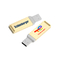 Naturalne drewno USB Logo Drewniany napęd długopisu z drukiem lub embossing dla Twojej firmy