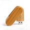 Naturalny drewniany dysk flash USB 2.0 3.0 Szybka prędkość 30 MB / S 64 GB 128 GB
