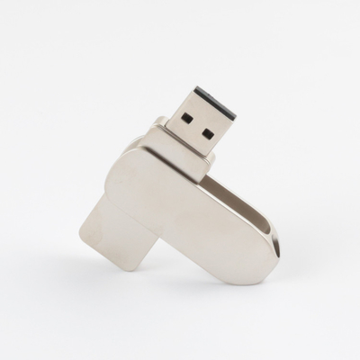 Metalowy matowy srebrny kolor 360 stopni Twist USB Drive Przesyłanie danych za darmo