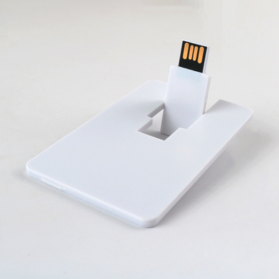Karta kredytowa USB Flash Drive może obracać się o 360 stopni CMYK Logo Obie strony za darmo