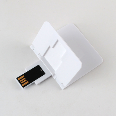 ABS Plastikowa karta kredytowa Pamięć USB 2.0 128 GB 64 GB Obustronny druk CMYK