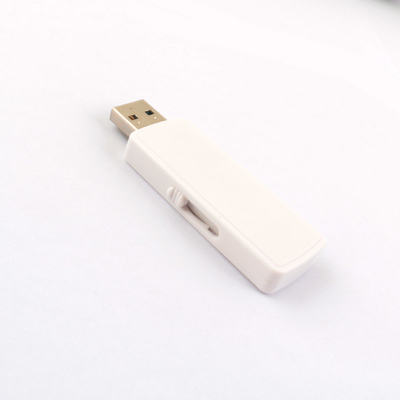 Recykling Czarno-biała pamięć USB z tworzyw sztucznych