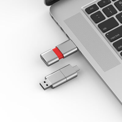 Szybki typ C z USB 3.0 i USB 2.0 napędem flash Slide Match CE,FCC,ROHS
