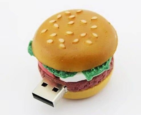 Kształty pamięci flash USB do żywności wykonane przez port materiału symulacyjnego według 2.0 3.0