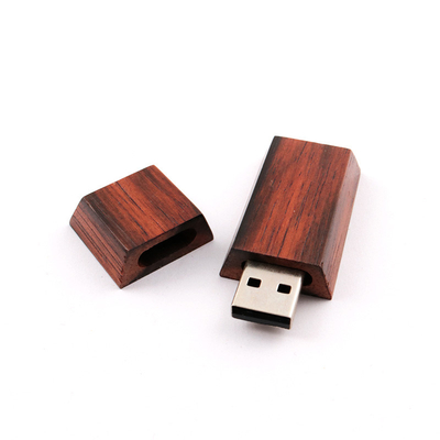 Dostosowany kształt cięcia Drewniany dysk flash USB Szybka prędkość 64 GB 128 GB 256 GB