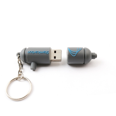 2.0 3.0 Spersonalizowane dyski USB 15MB/S z miękkiego PVC z brelokiem na klucze