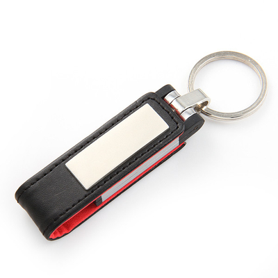 Metalowa obudowa Prawdziwa skórzana pamięć flash USB 64 GB 128 GB 256 GB Zatwierdzona przez FCC
