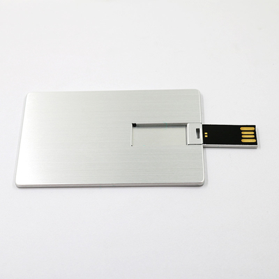 Metal 2.0 Karta kredytowa Usb Drive 16 GB 32 GB UDP Flash Chips pełna pamięć