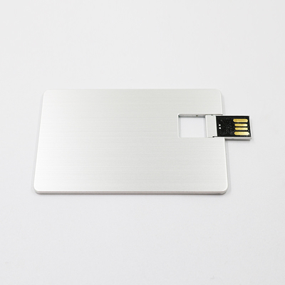 32 GB 64 GB metalowy dysk USB w stylu karty kredytowej UDP flash 2.0 80 MB / S
