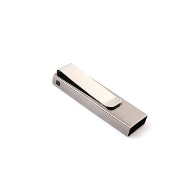 Kształty klipów Metalowy dysk USB Dostosowane układy druku laserowego LOGO UDP