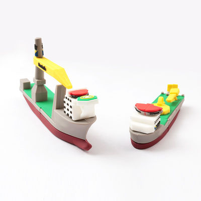 3D Copy Prawdziwy dysk USB z PVC Żaglowiec Dostosowane kształty