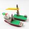 3D Copy Prawdziwy dysk USB z PVC Żaglowiec Dostosowane kształty