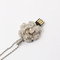 Styl biżuterii Kwiat USB Flash Drive 2.0 z chipami ukrytymi w środku
