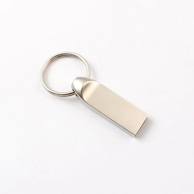 Srebrowy Mateń Metalowy Napęd USB 2.0 64GB 128GB 20MB/S Logo laserowe