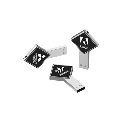 Metalowy/plastikowy dysk USB 3.1 z dostosowalnym logo i szybką prędkością pisania/czytania