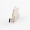 Metalowy matowy srebrny kolor 360 stopni Twist USB Drive Przesyłanie danych za darmo