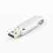 Błyszczący metalowy dysk flash USB w kształcie skrętu 16 GB 32 GB 64 GB 128 GB 100 Mb/s USB 3.0
