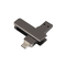Metalowe kształty Gun Black Type C USB 3.0 Drive zgodne ze standardami UE i USA