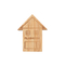 Niestandardowe logo w kształcie domu drewniany dysk flash USB z naturalnym drewnem dla prezentów biznesowych