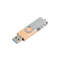USB typu A i typu C razem USB z drewnianą pamięcią z zasięgiem pracy od 0 do 60 °C