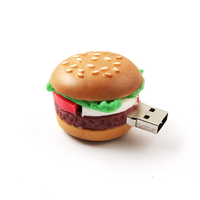 KFC McDonald's W kształcie hamburgera Niestandardowe napędy flash USB dla sztucznych produktów spożywczych