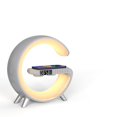 Z LED Z Zegarem Z Głośnikiem Z Bluetooth Bezprzewodowym Ładowarką Szybko 15W