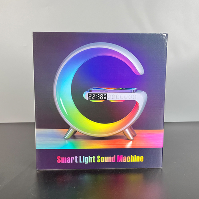 Z LED Z Zegarem Z Głośnikiem Z Bluetooth Bezprzewodowym Ładowarką Szybko 15W