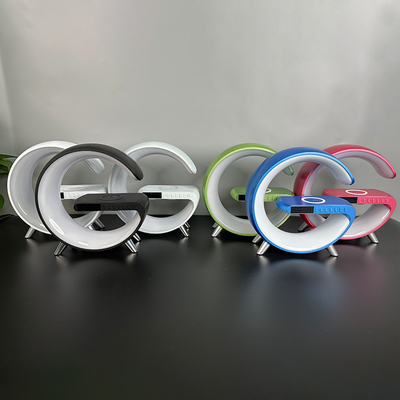 Z LED Z Zegarem Z Głośnikiem Z Bluetooth Bezprzewodowym Ładowarką Szybko 15W