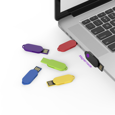 Działający błyszczący LED Crystal Light USB Drive z kompatybilnością z Windows / Mac / Linux