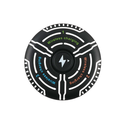 Wielofunkcyjny bezprzewodowy ładowarka wsparcie pudełko Drukowanie logo Fidget Spinner wskaźnik światła
