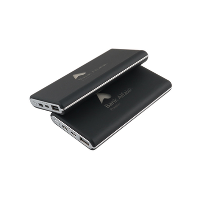 Li Polymer Portable Power Bank For Smart Phone USB Devices - Biały/Czarny/Błękitny/Zielony