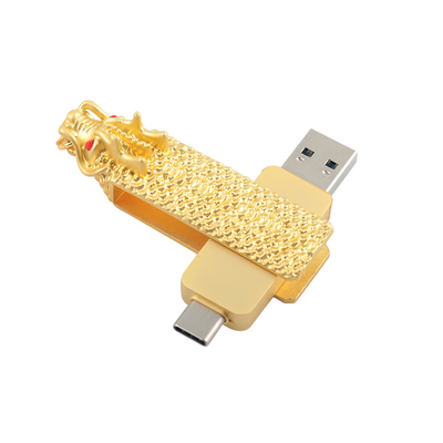 Drak w kształcie typu C i USB Flash Drive z szybkim czytaniem i pisaniem 3.0 usb