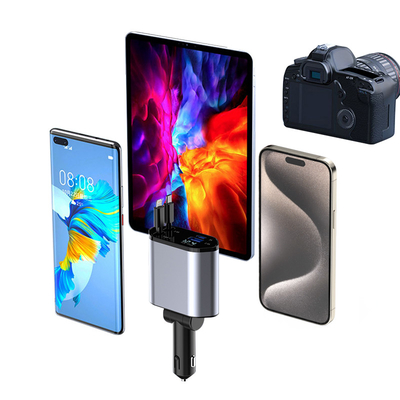 Wyjście USB-C 5V / 3A Szybkie ładowarki samochodowe dla wejścia napięcia znamionowego 12-24V