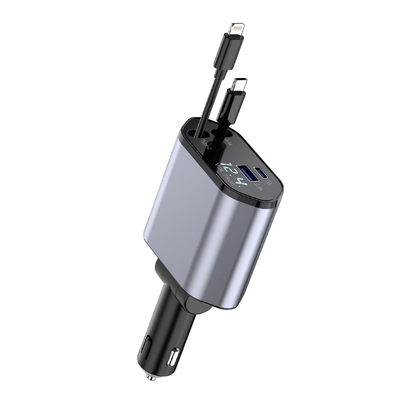 Wyjście USB-C 5V / 3A Szybkie ładowarki samochodowe dla wejścia napięcia znamionowego 12-24V