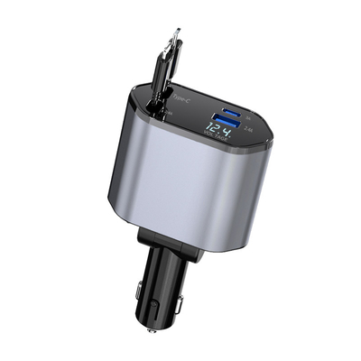 Wyjście USB-C 5V / 3A Szybkie ładowarki samochodowe dla wejścia napięcia znamionowego 12-24V