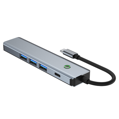 Wielofunkcyjna stacja danych USB C Hub Smart Adapter z prędkością przesyłu 5 Gbps