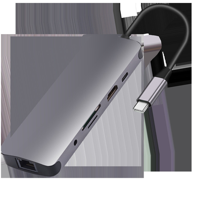 USB 3.0 Station USB C Hub Smart Adapter / Hub karty pamięci z prędkością przesyłania danych 5Gbps