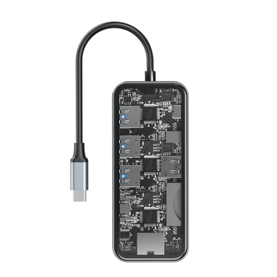 Profesjonalny Aluminium Card Reader Hub dla Zwiększonego Przepływu Roboczego