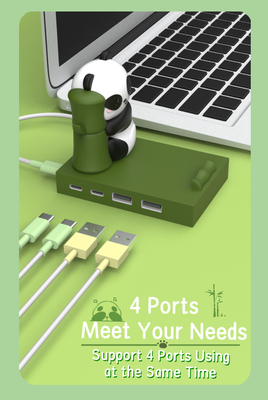 Chick 5Gbps USB C do USB A Stacja USB C Hub Smart Adapter OEM Porty Hub Z HDMI
