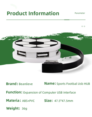 Otwarty kształt Pvc USB Hub dla domowej transmisji danych