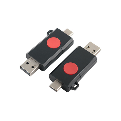 USB 3.0 i napędy flash typu C z plastikowym klasyfikowanym flashem i dostosowanym logo