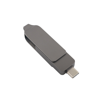 Broń Czarny Metal Typ C USB Flash Drives Twist Shaped Fast Speed 3,0 i 3.0
