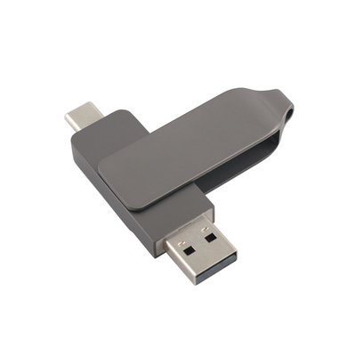 Broń Czarny Metal Typ C USB Flash Drives Twist Shaped Fast Speed 3,0 i 3.0