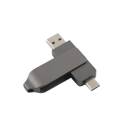 Broń Czarny Metal Typ C USB Flash Drives Twist Shaped Fast Speed 3,0 i 3.0