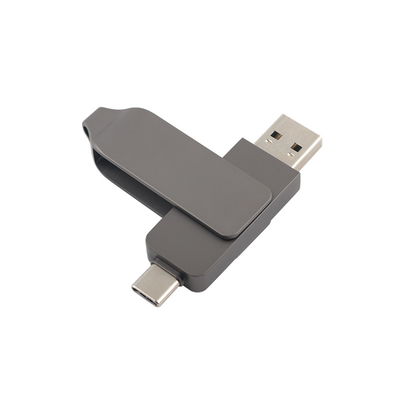 Broń Czarny Metal Typ C USB Flash Drives Twist Shaped Fast Speed 3,0 i 3.0