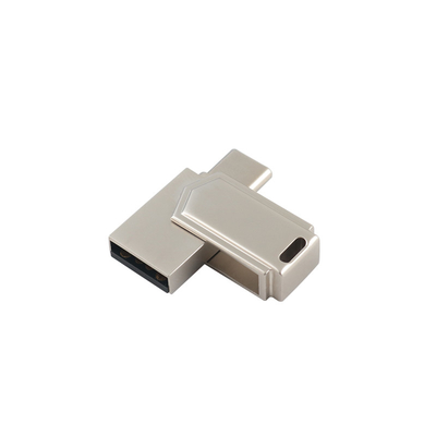 13 g łącznika cynkowego USB 3.0 i pamięci typu C z hasłem danych i logo USB laserowe
