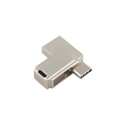 13 g łącznika cynkowego USB 3.0 i pamięci typu C z hasłem danych i logo USB laserowe