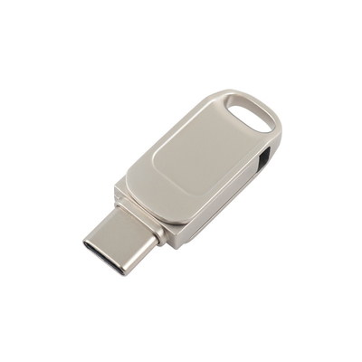 Dobry logo laserowe Srebro metalowe ciało typ C USB napęd flash wsparcie USB 3.0 3.1 3.2