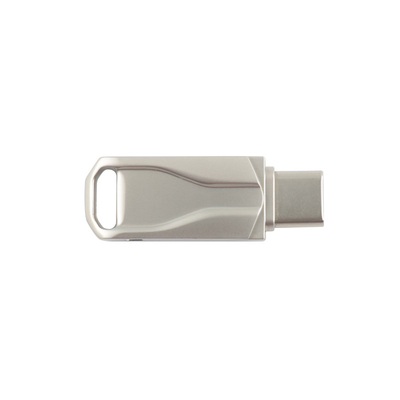 USB 2.0 i typ C Metal Flash Drive Druk lub logo laserowe do łączenia i zabezpieczania danych