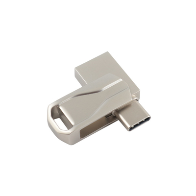 USB 2.0 i typ C Metal Flash Drive Druk lub logo laserowe do łączenia i zabezpieczania danych